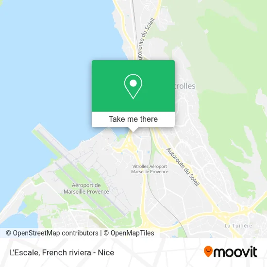 L'Escale map