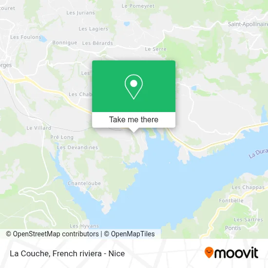 La Couche map