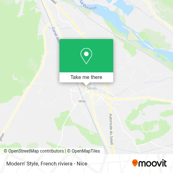 Modern' Style map