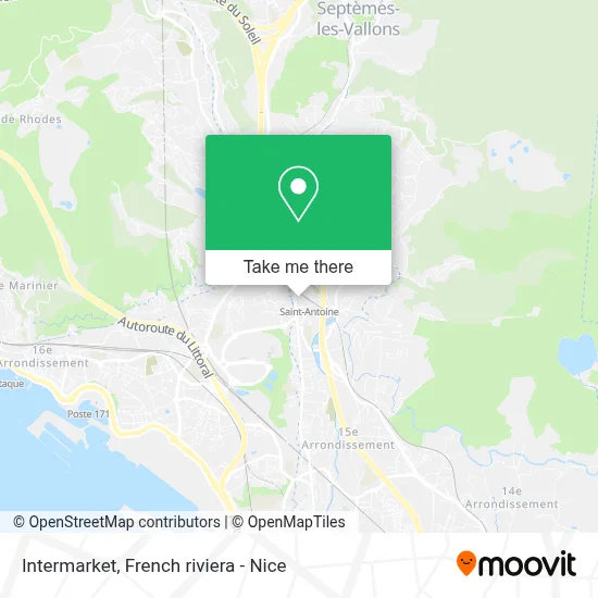 Intermarket map