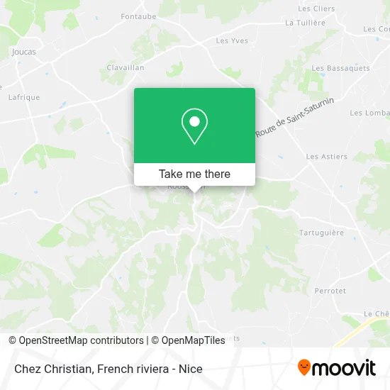Chez Christian map