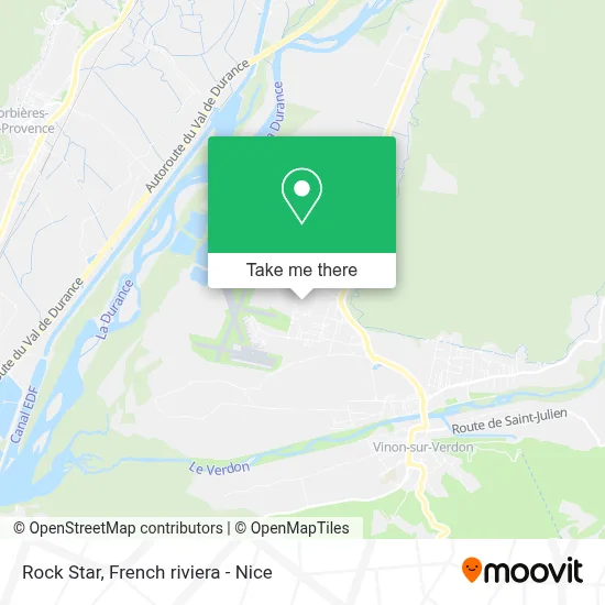 Rock Star map