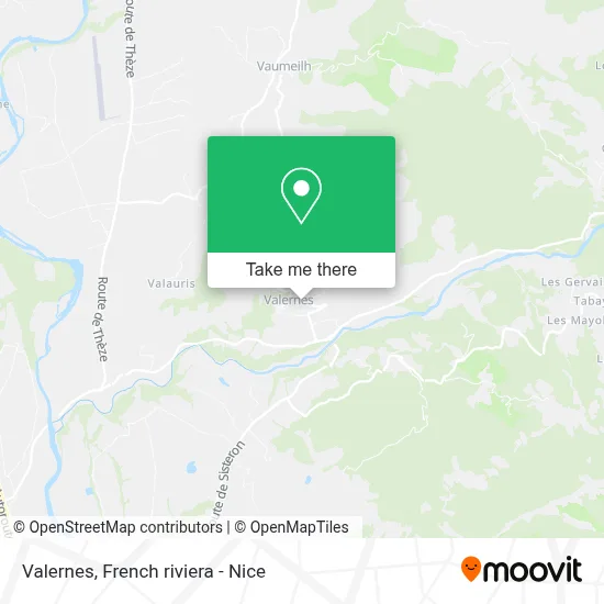 Valernes map