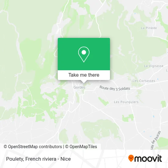 Poulety map