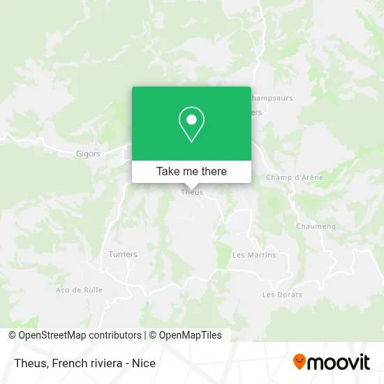 Theus map