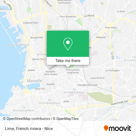 Lime map
