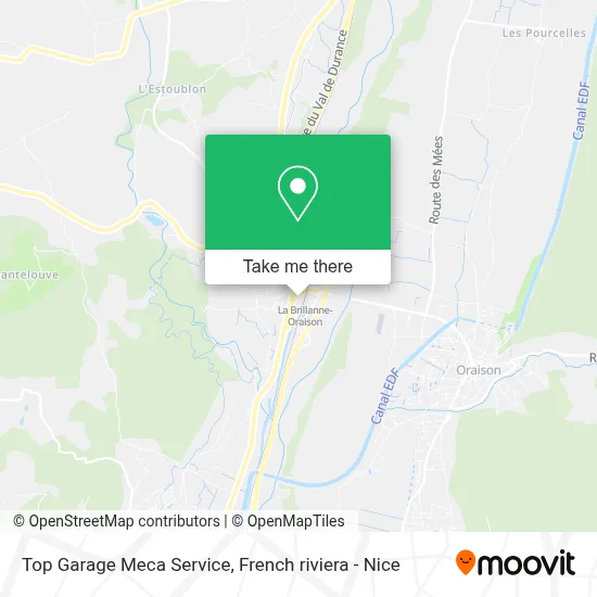 Top Garage Meca Service map