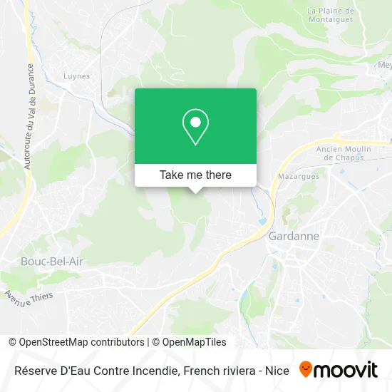 Réserve D'Eau Contre Incendie map