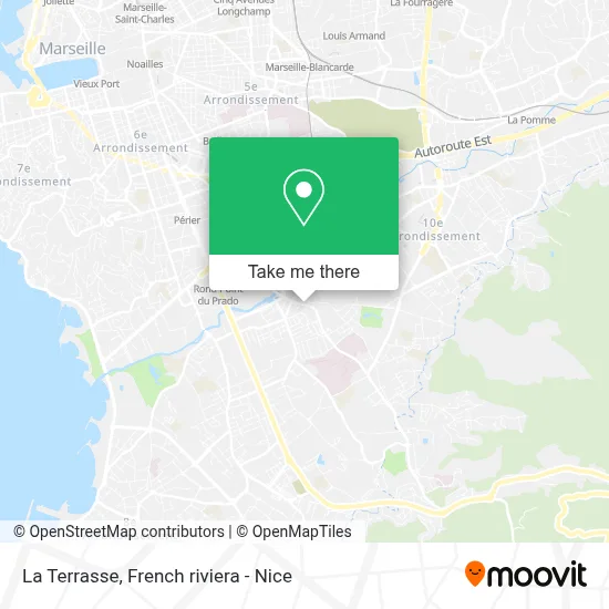 La Terrasse map