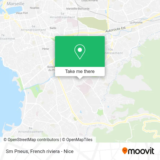 Sm Pneus map