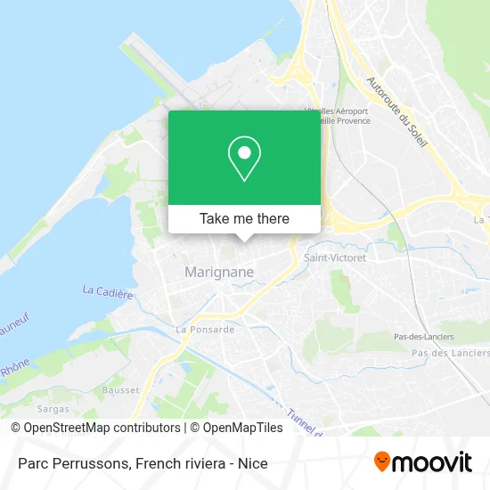 Parc Perrussons map