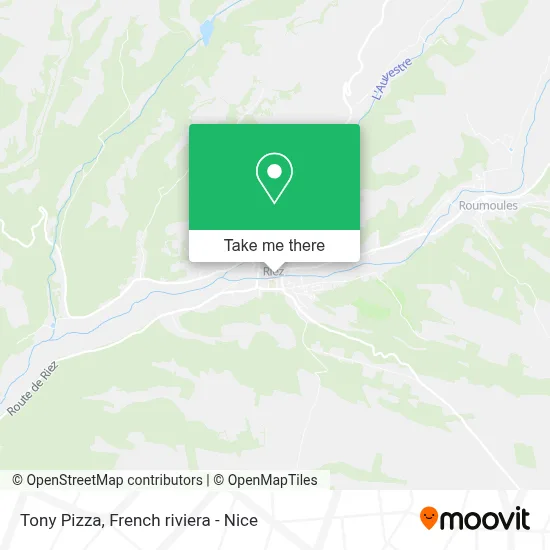 Tony Pizza map