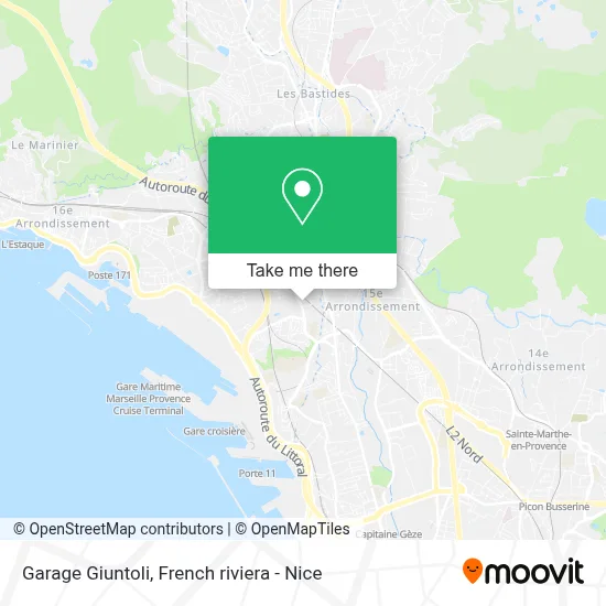 Garage Giuntoli map