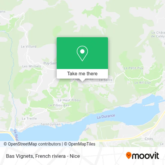 Bas Vignets map