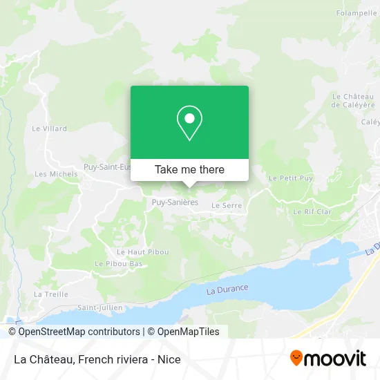 La Château map