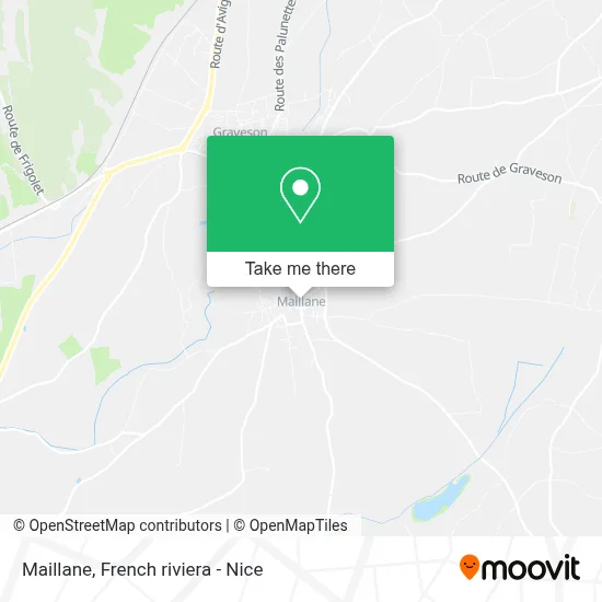 Maillane map