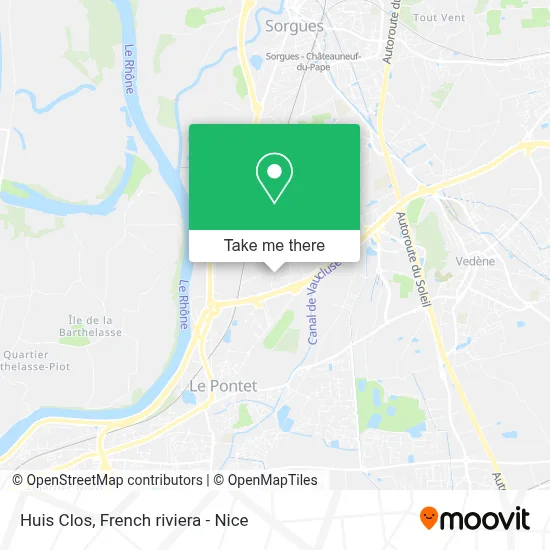Huis Clos map