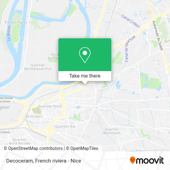 Decoceram map