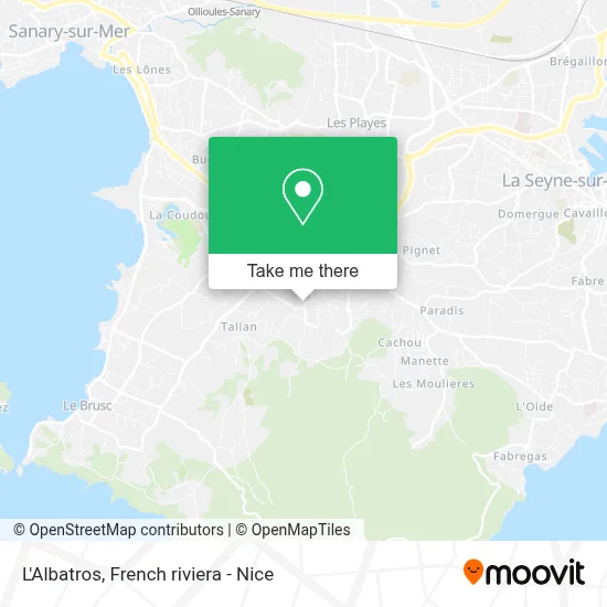L'Albatros map