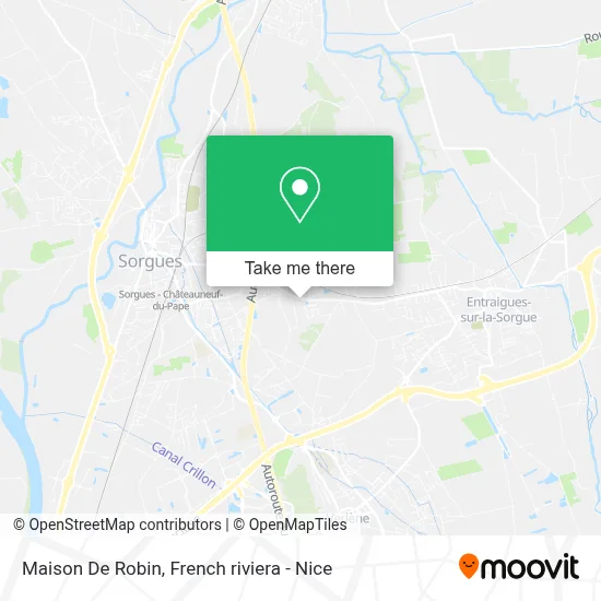 Maison De Robin map