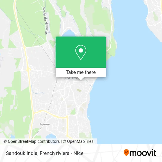 Sandouk India map