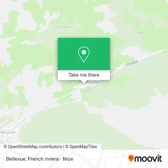 Bellevue map