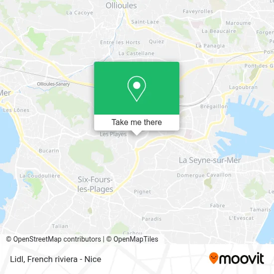 Lidl map