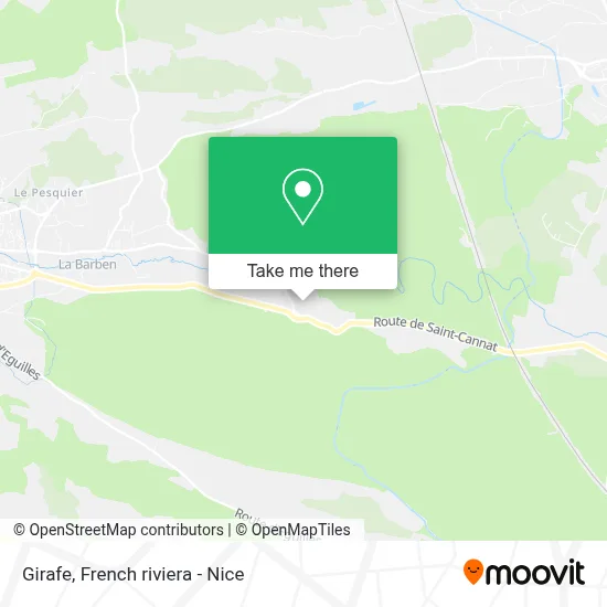 Girafe map