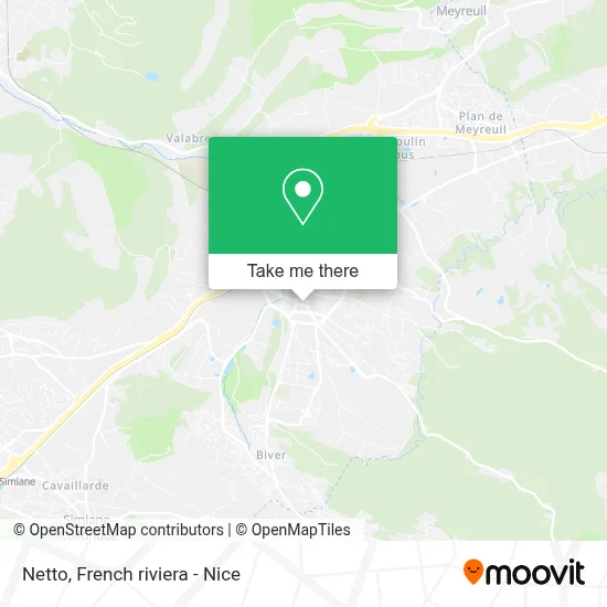 Netto map