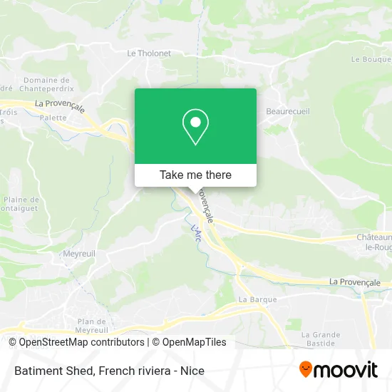 Batiment Shed map