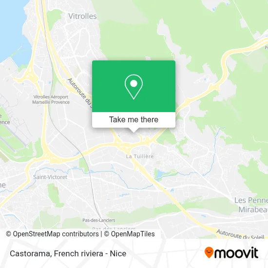 Castorama map