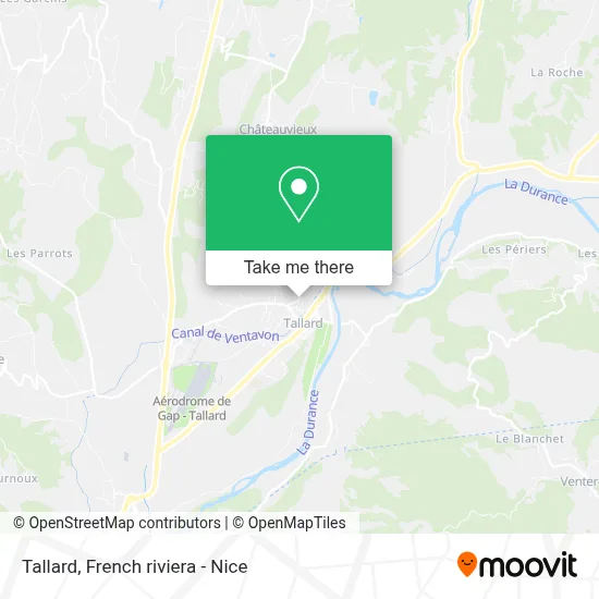 Tallard map