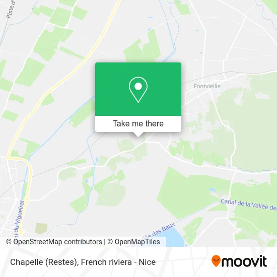 Chapelle (Restes) map