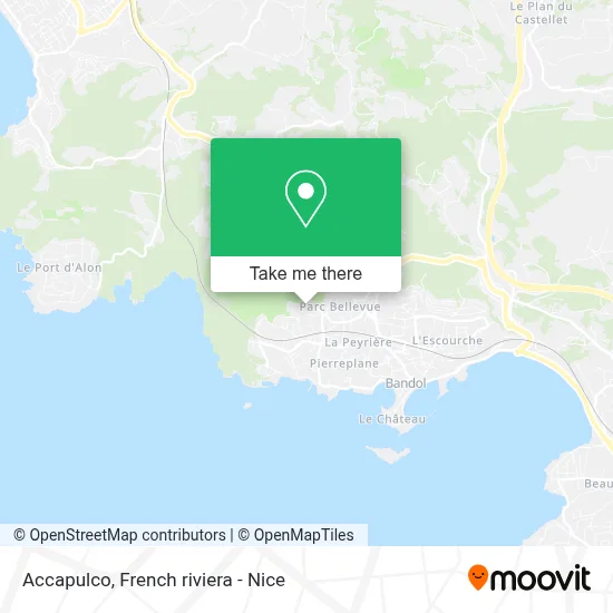 Accapulco map