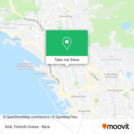 Aldi map