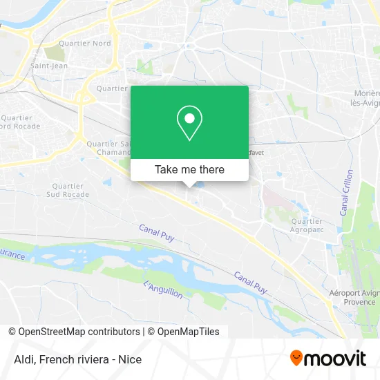 Aldi map