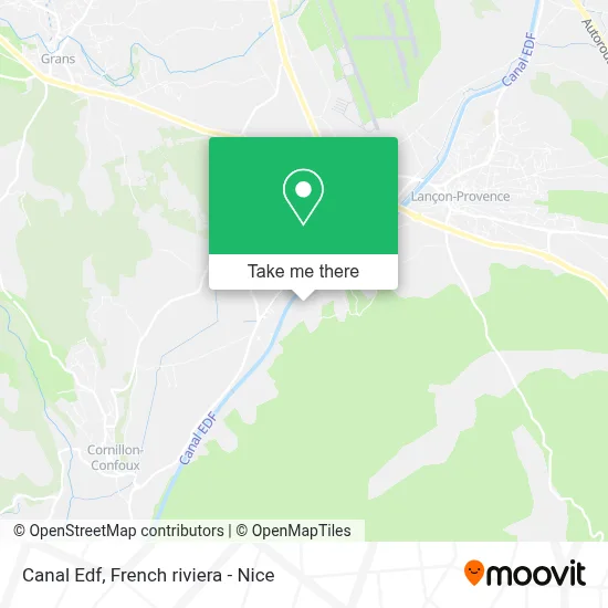 Canal Edf map
