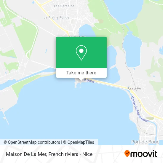 Maison De La Mer map