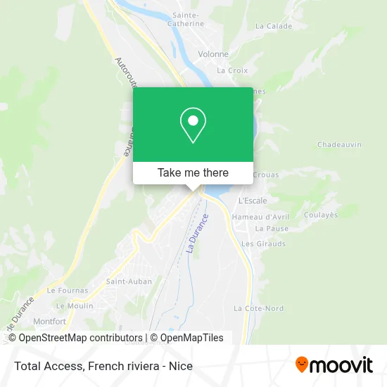 Total Access map