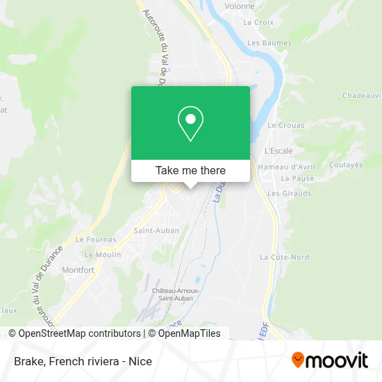 Brake map