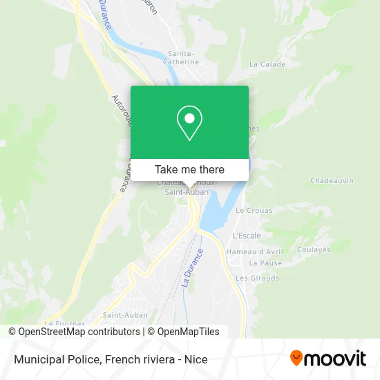 Police Municipale map