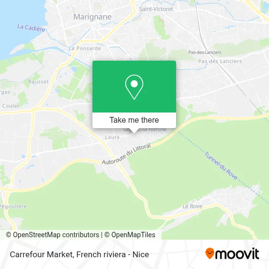 Carrefour Market map