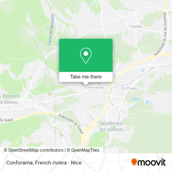 Conforama map