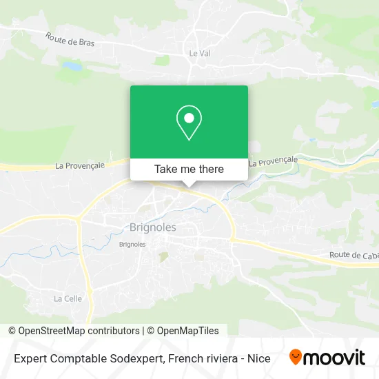 Expert Comptable Sodexpert map