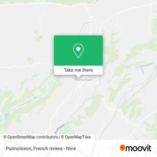 Puimoisson map