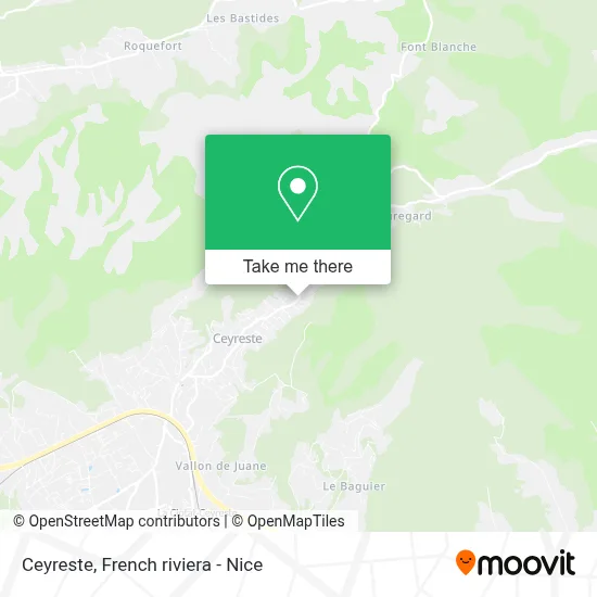 Ceyreste map