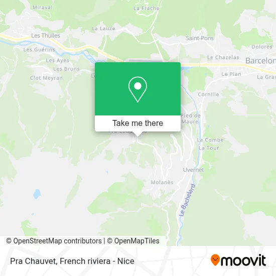 Pra Chauvet map