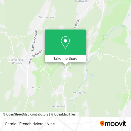 Carniol map