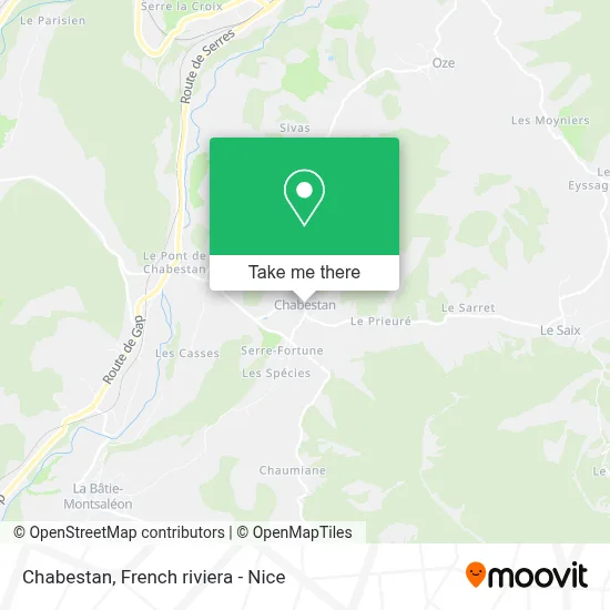 Chabestan map