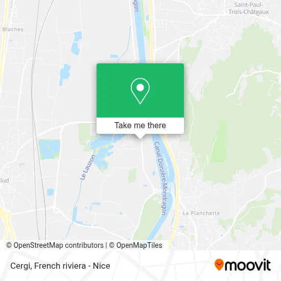 Cergi map